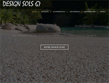 Tablet Screenshot of designsols67.fr